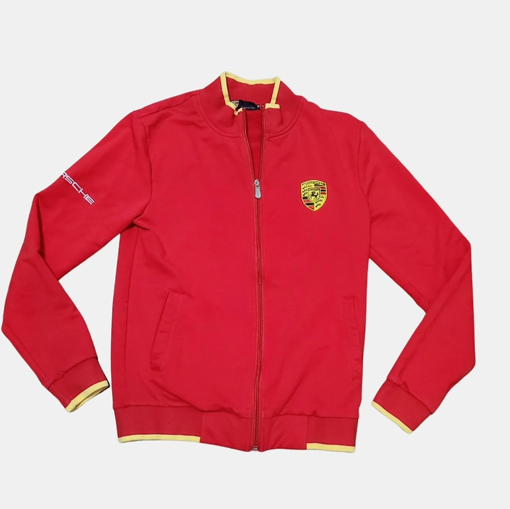 Porche Stuttgart Ferrari full zip Sweater
